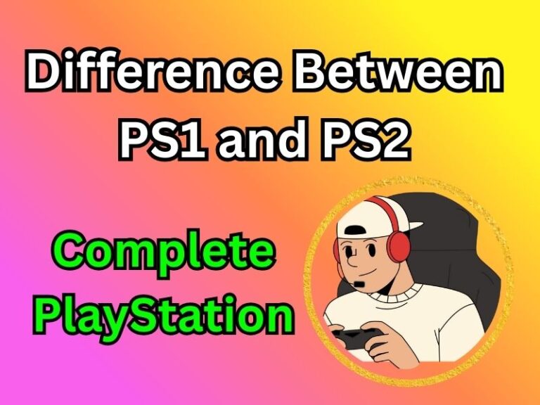 difference between PS1 and PS2