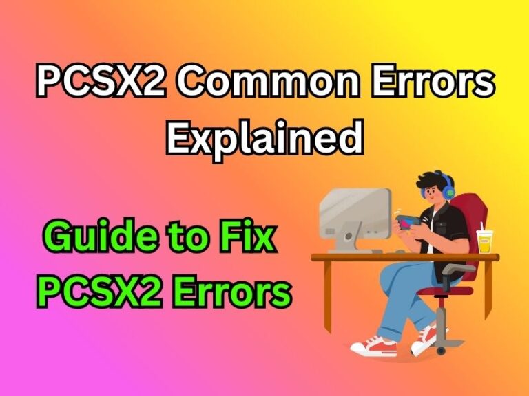 PCSX2 errors
